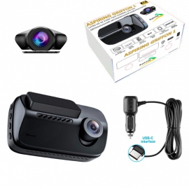 Відеореєстратор Aspiring Griffon 1 Dual, 4K, Speedcam, Wi-Fi, GPS