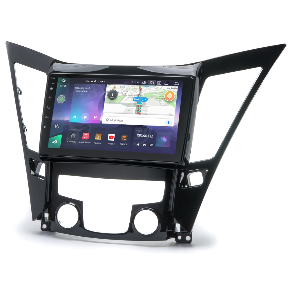 Штатна магнітола PRIME-X 22-140/9E, 8+128, 4G. HYUNDAI SONATA 2010-2014