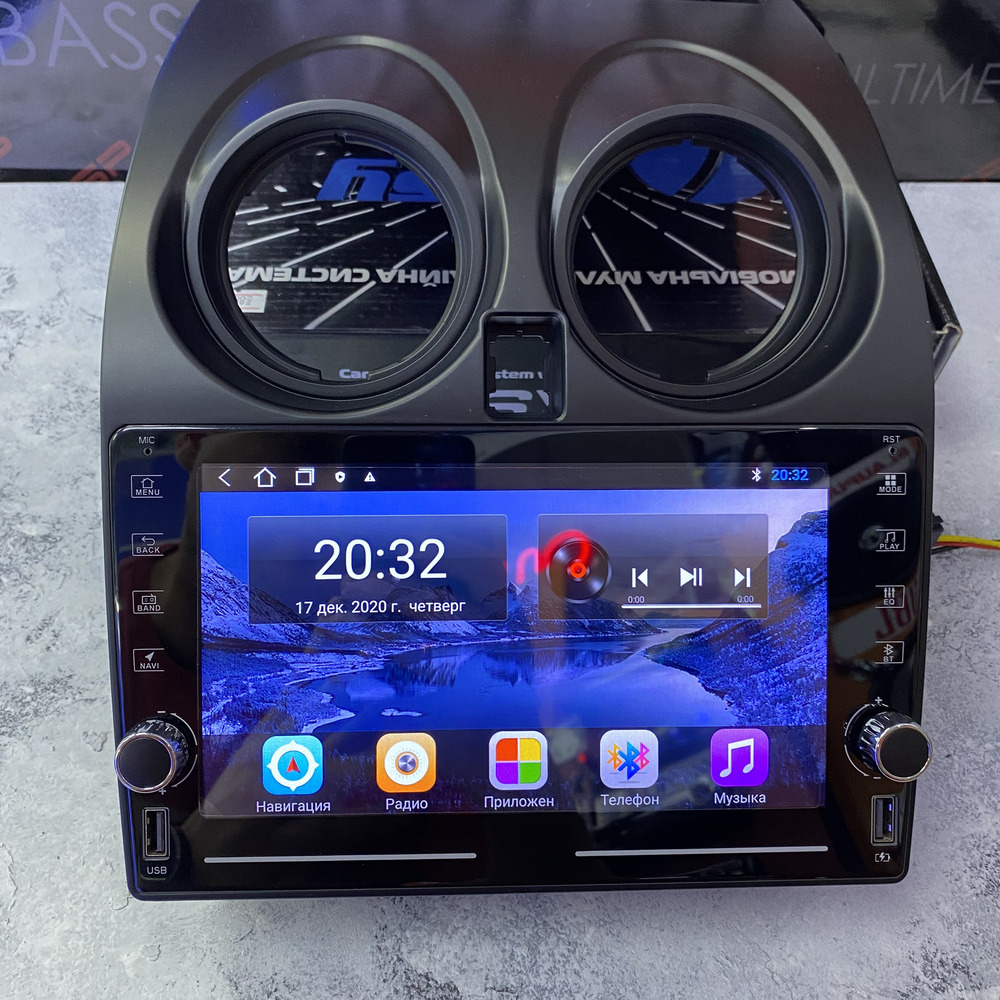 Автомобільна мультимедіа Nissan Qashqai 200 7-2014 на базі EasyGO A188