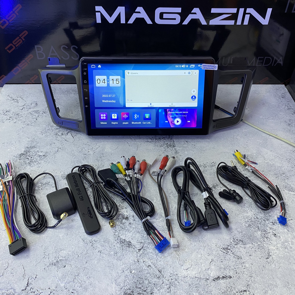 Штатна мультимедіа Toyota RAV4 2013-2019 DSP M200 2/32, 4G, CarPlay