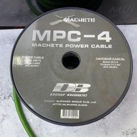 Силовий кабель Deaf Bonce MPC-4GA (Green)