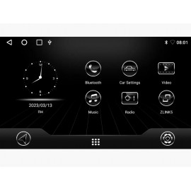 Автомобільна мультимедійна система DSP UN5Q AND 9" 4-core/2+32GB/Android 10.0/4x45Вт/1280x720