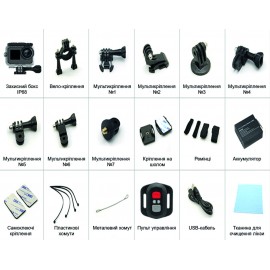 Екшн-камера ASPIRING REPEAT 4 ULTRA HD 4K DUAL SCREEN