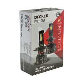 LED лампи DECKER PL-03 5K H4 H/L