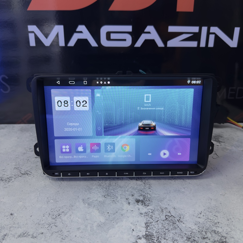 Штатна магнітола DSP VW RDX 4-64 CPL Qled New