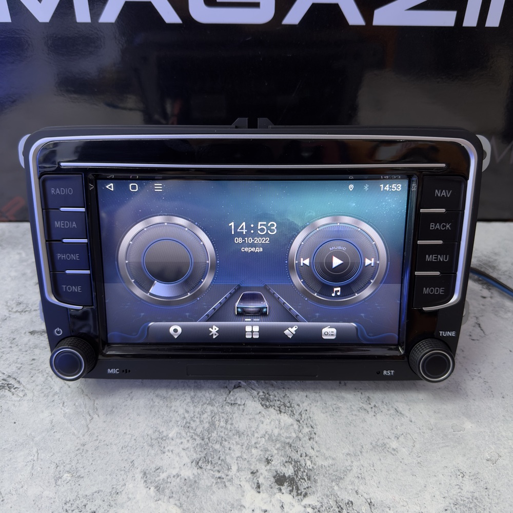 Штатна магнітола DSP VW-Skoda TS-18 PRO 2-32 CPL Qled 4G