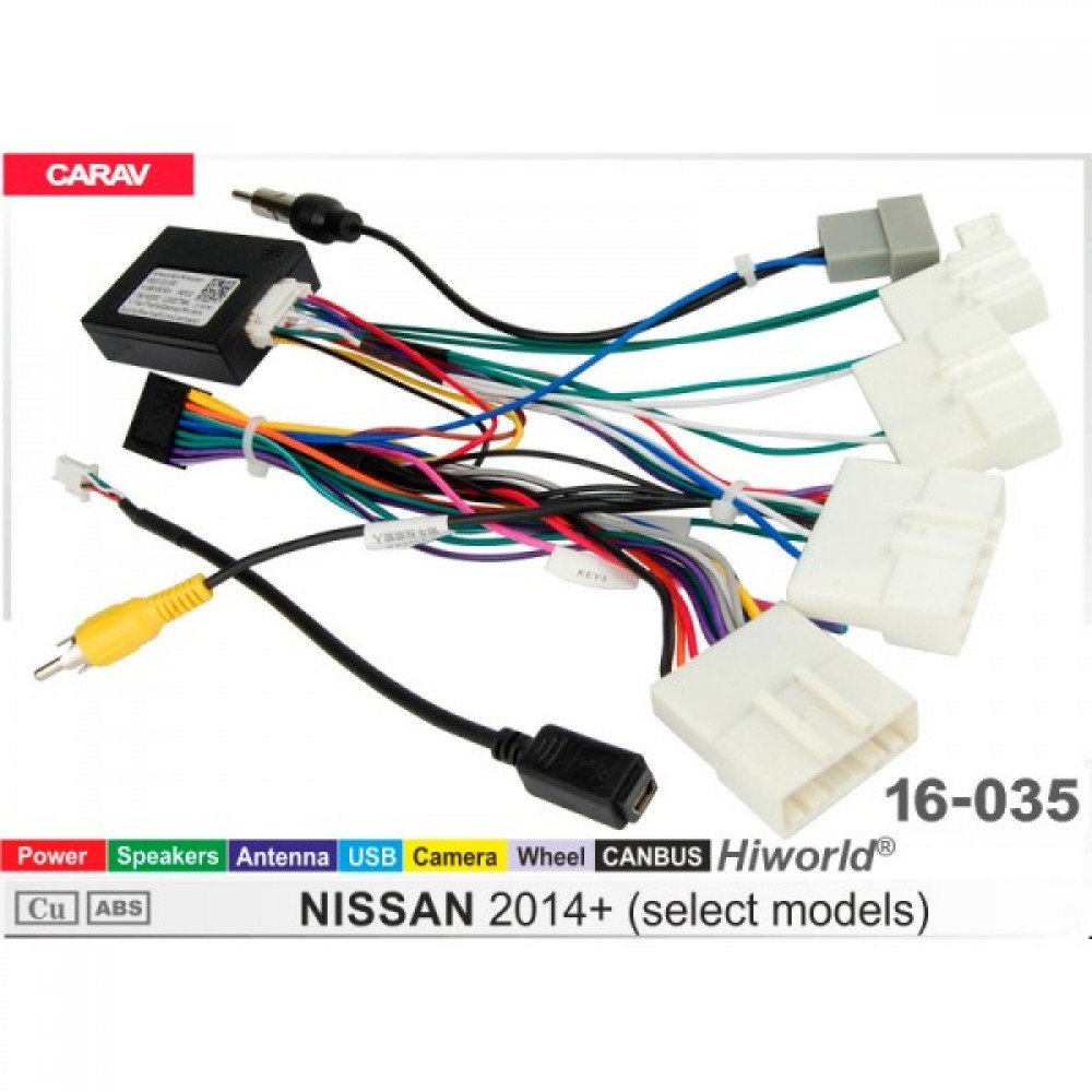 Перехідник для магнітол 9", 10.1" Nissan Carav 16-035