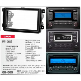 Перехідна рамка Volkswagen Caddy, Golf, Jetta, Passat, Polo, Tiguan, Touran Carav 08-009