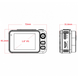 Aspiring Expert 9 Speedcam, WI-FI, GPS, 2K, 2 cameras