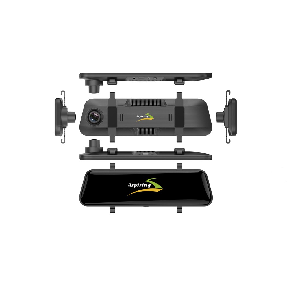 Дзеркало з відеореєстратором Aspiring MAXI 4 SPEEDCAM/WIFI/GPS/4K MA1050WSPC