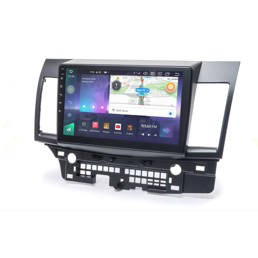 Штатна магнітола PRIME-X 22-006/10E, 8+128, 4G. MITSUBISHI LANCER Х 2007+