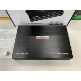 Автомобільний підсилювач звуку 4-х канальний Boschman BM Audio BM-600.4 
